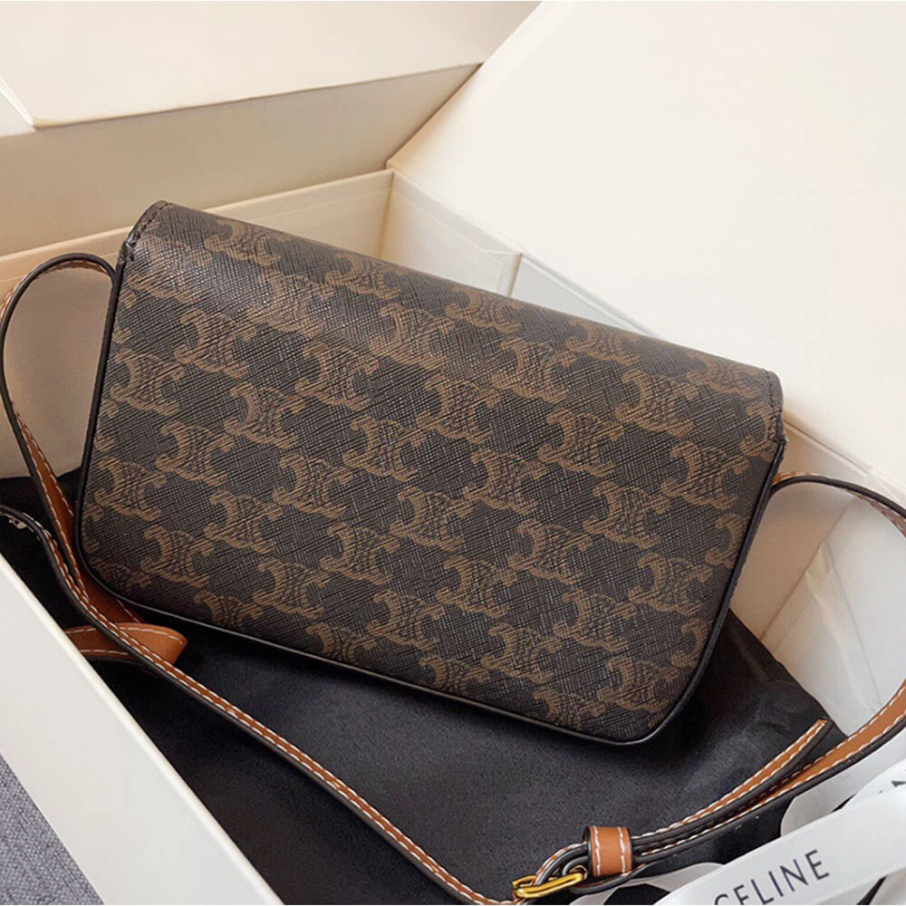CELINE TRIOMPHE SHOULDER BAG Flexible 2486