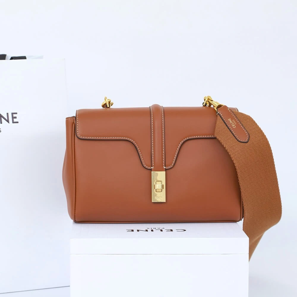 CELINE Teen 16  in Supple Calfskin(HIGH-END GRADE) Contemporary 2478