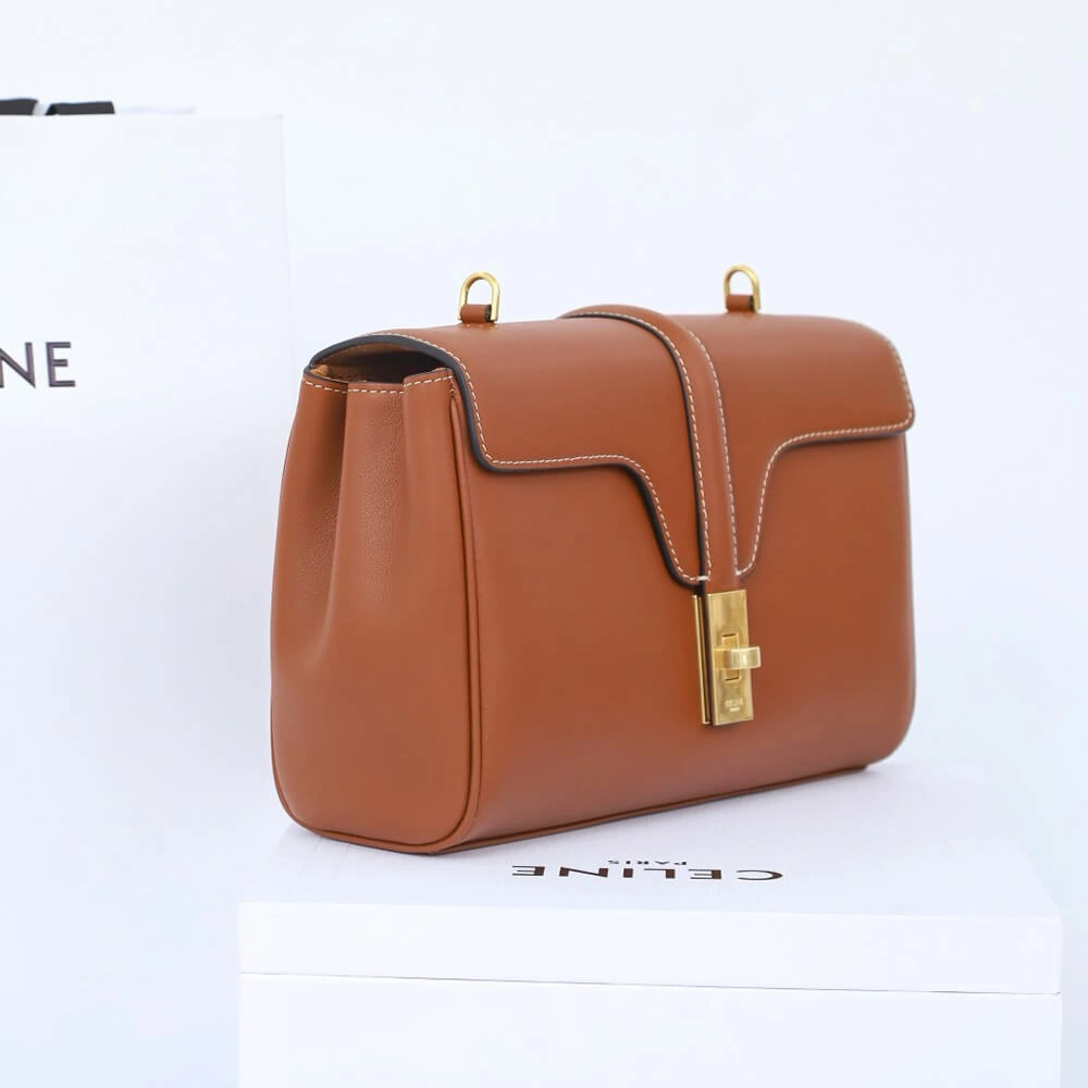 CELINE Teen 16  in Supple Calfskin(HIGH-END GRADE) Contemporary 2478
