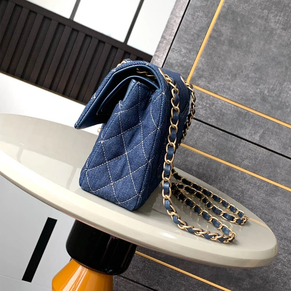 CHANEL   Double Flap Handbag(HIGH-END GRADE) TimelessDesign 1590