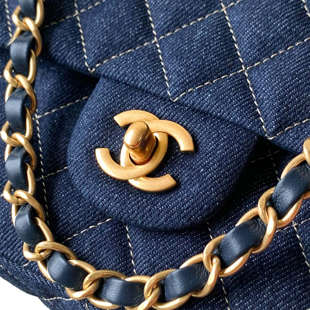 CHANEL   Double Flap Handbag(HIGH-END GRADE) TimelessDesign 1590