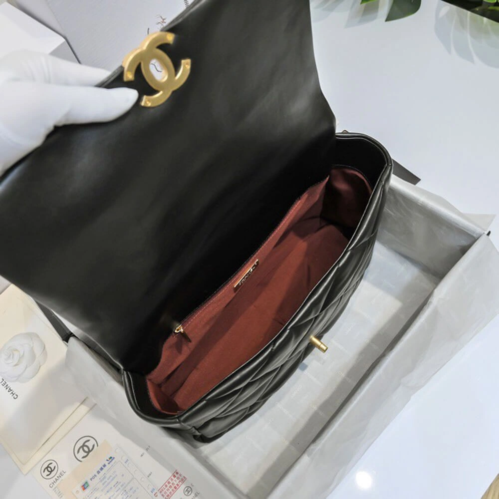 Comfortable CHANEL 19 MAXI HANDBAG 1652