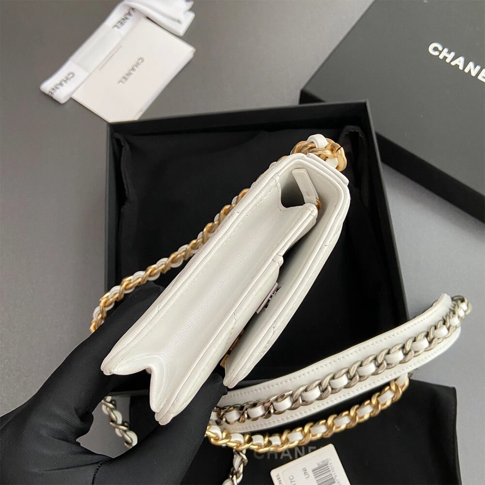 CHANEL 19 Wallet on Chain(high-end grade) Flexible 1347