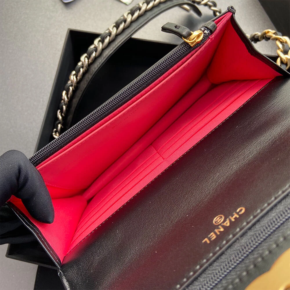CHANEL 19 Wallet on Chain(high-end grade) Casual 1376