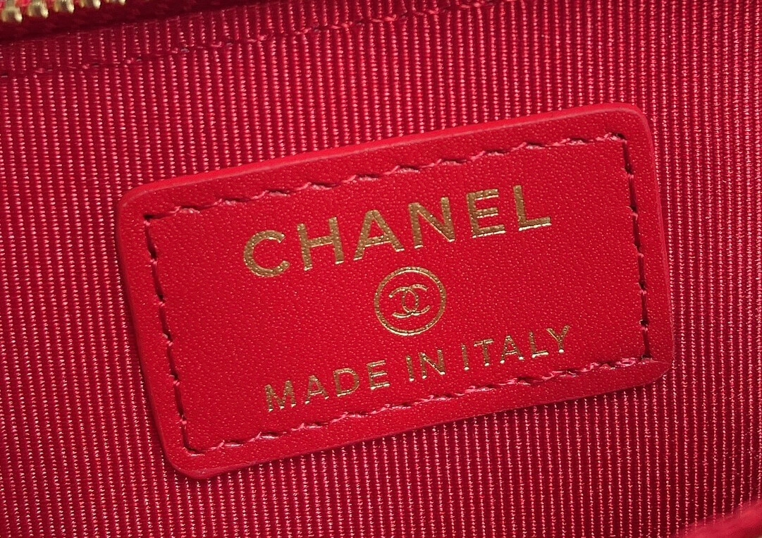 CHANEL 19 Zipper Coin Wallet Durable 1294