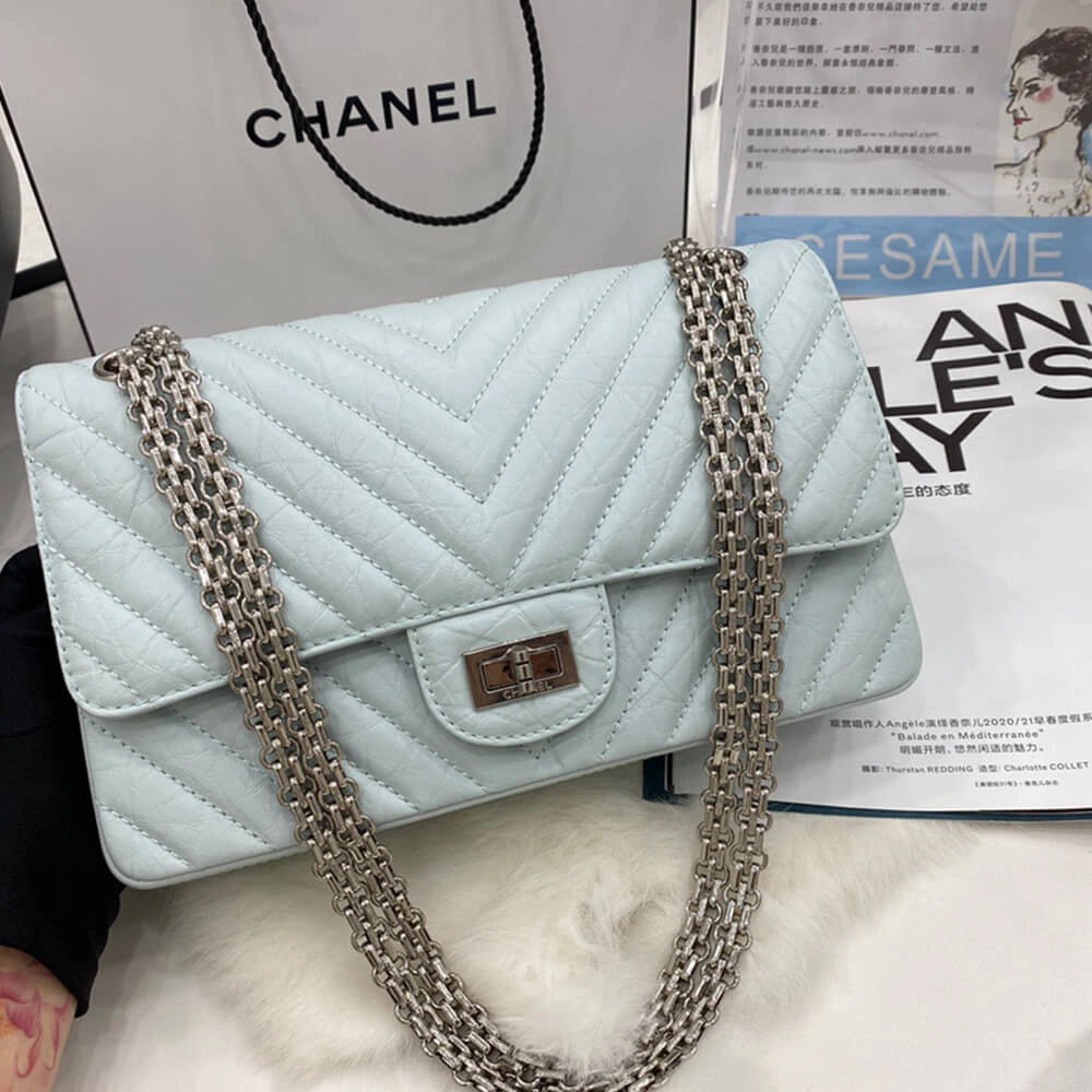 CHANEL 2.55 HANDBAG WeatherProof 1633
