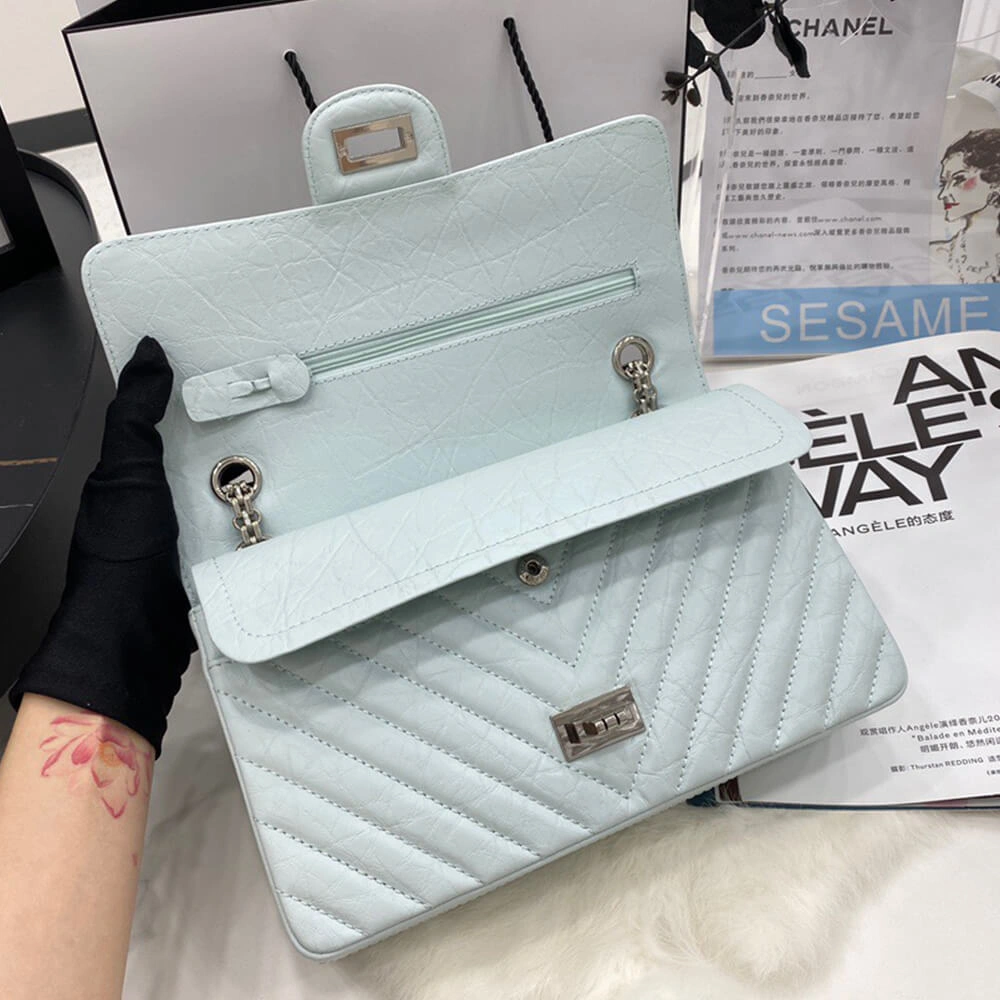 CHANEL 2.55 HANDBAG WeatherProof 1633