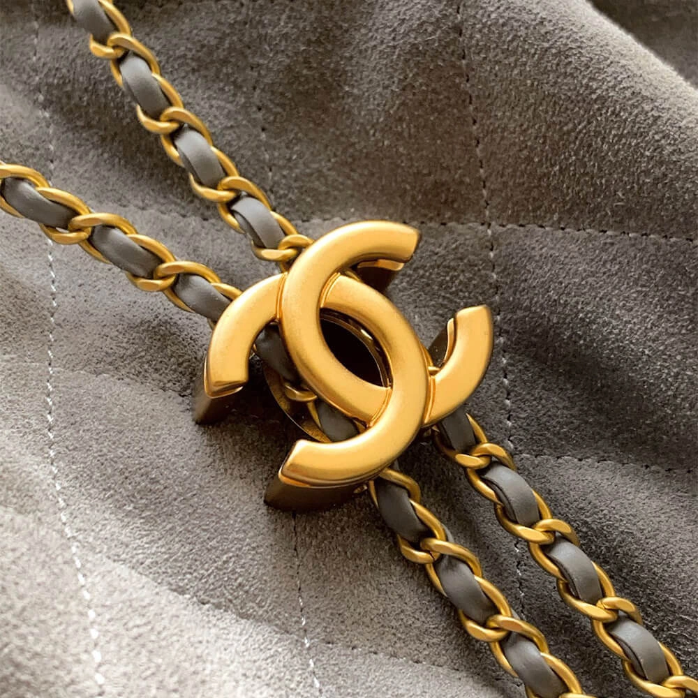 Casual CHANEL 25 Medium Handbag SUEDE(high-end grade) 1584