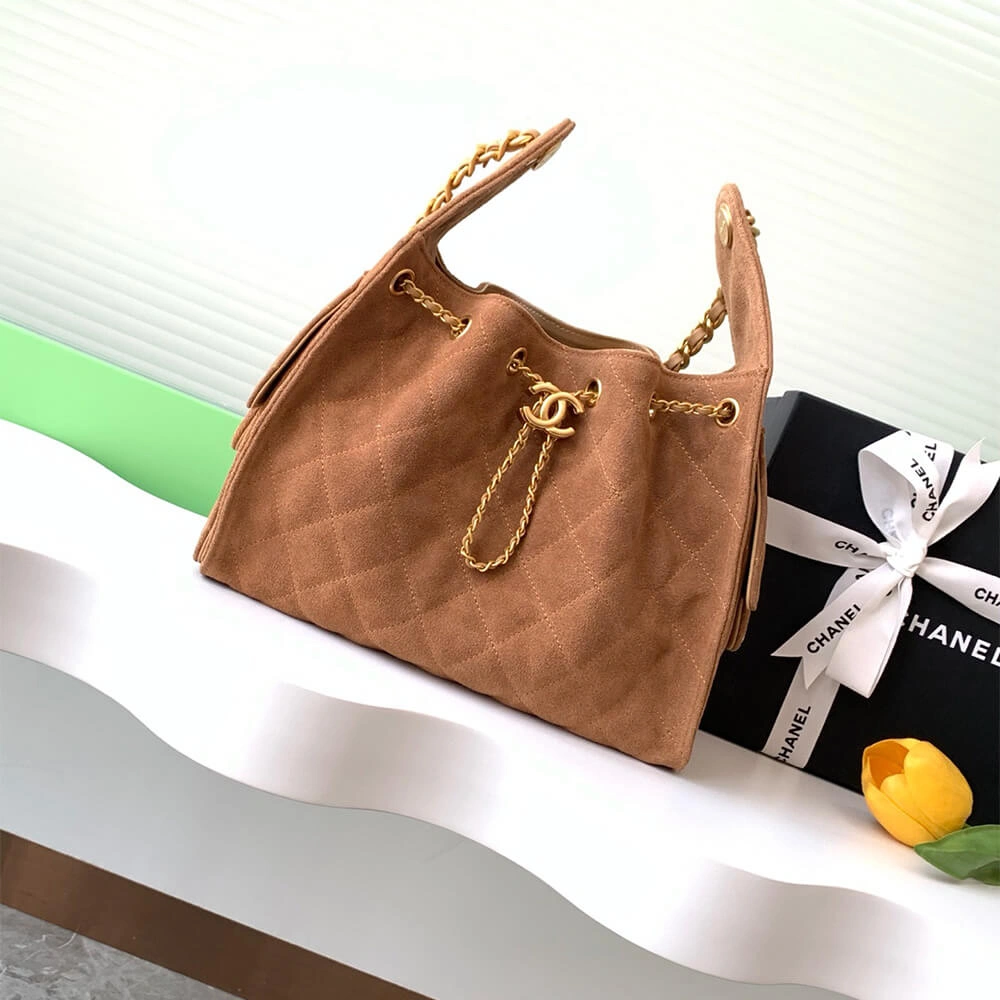 CHANEL 25C HOBO SUEDE(high-end grade) Flexible 1540