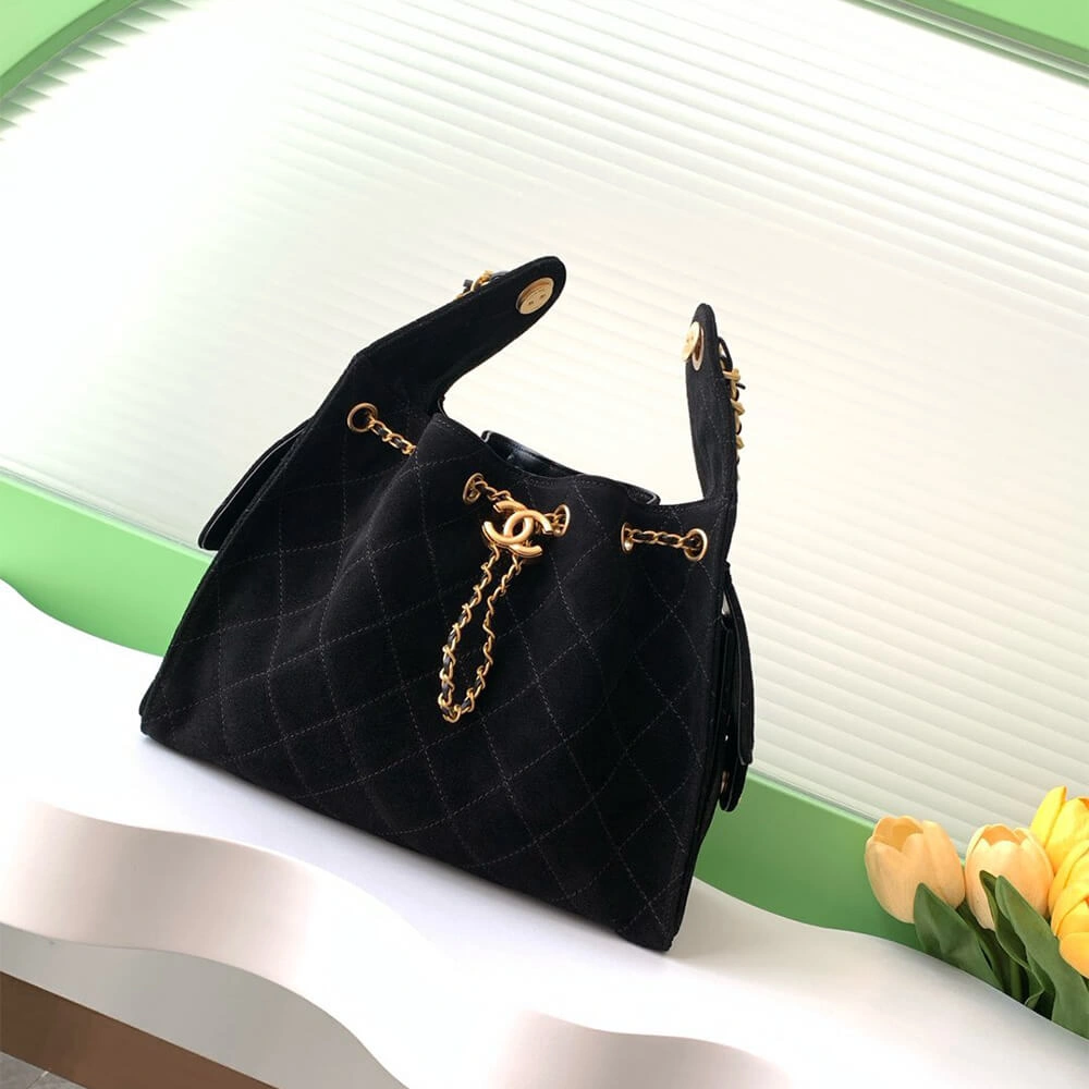 Vibrant CHANEL 25C HOBO SUEDE(high-end grade) 1542