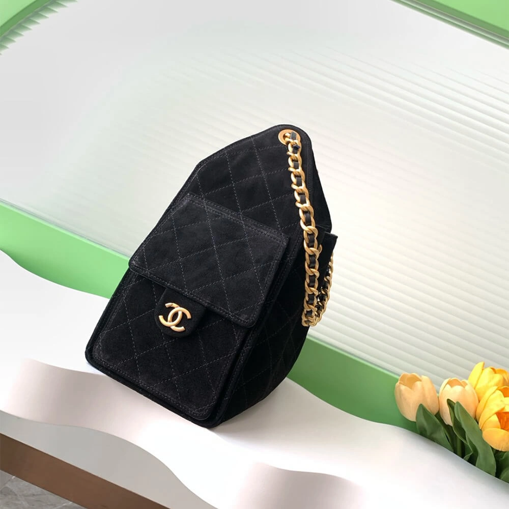 Vibrant CHANEL 25C HOBO SUEDE(high-end grade) 1542