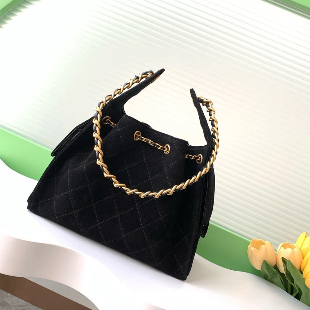 Vibrant CHANEL 25C HOBO SUEDE(high-end grade) 1542