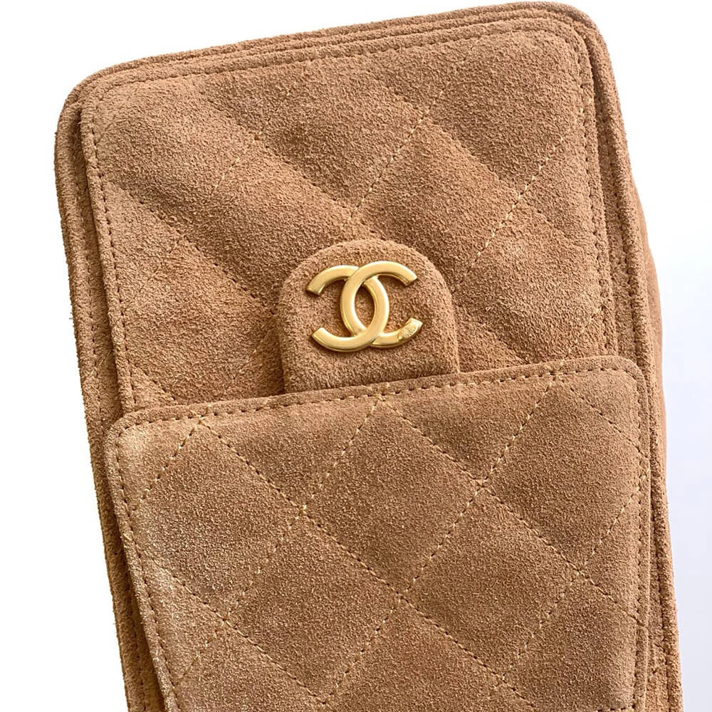 CHANEL 25C HOBO SUEDE(high-end grade) Flexible 1540