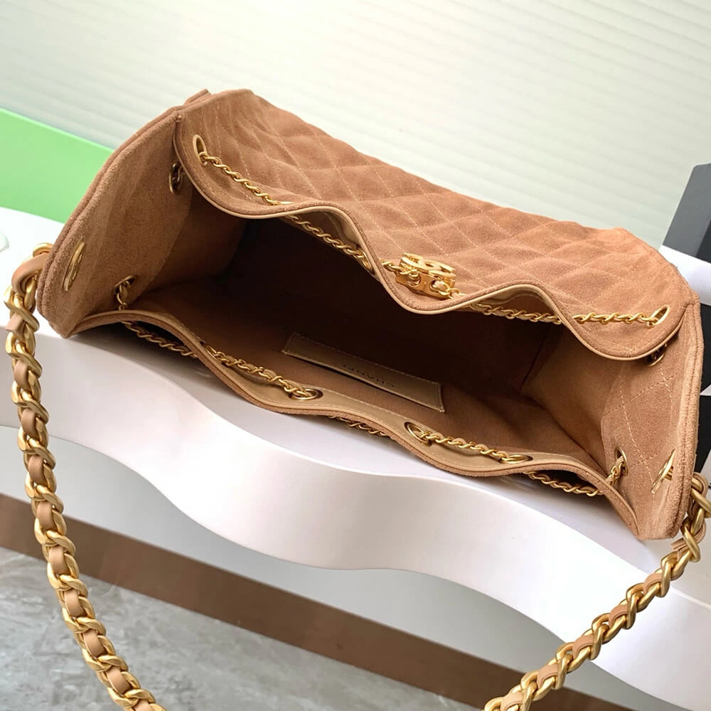 CHANEL 25C HOBO SUEDE(high-end grade) Flexible 1540