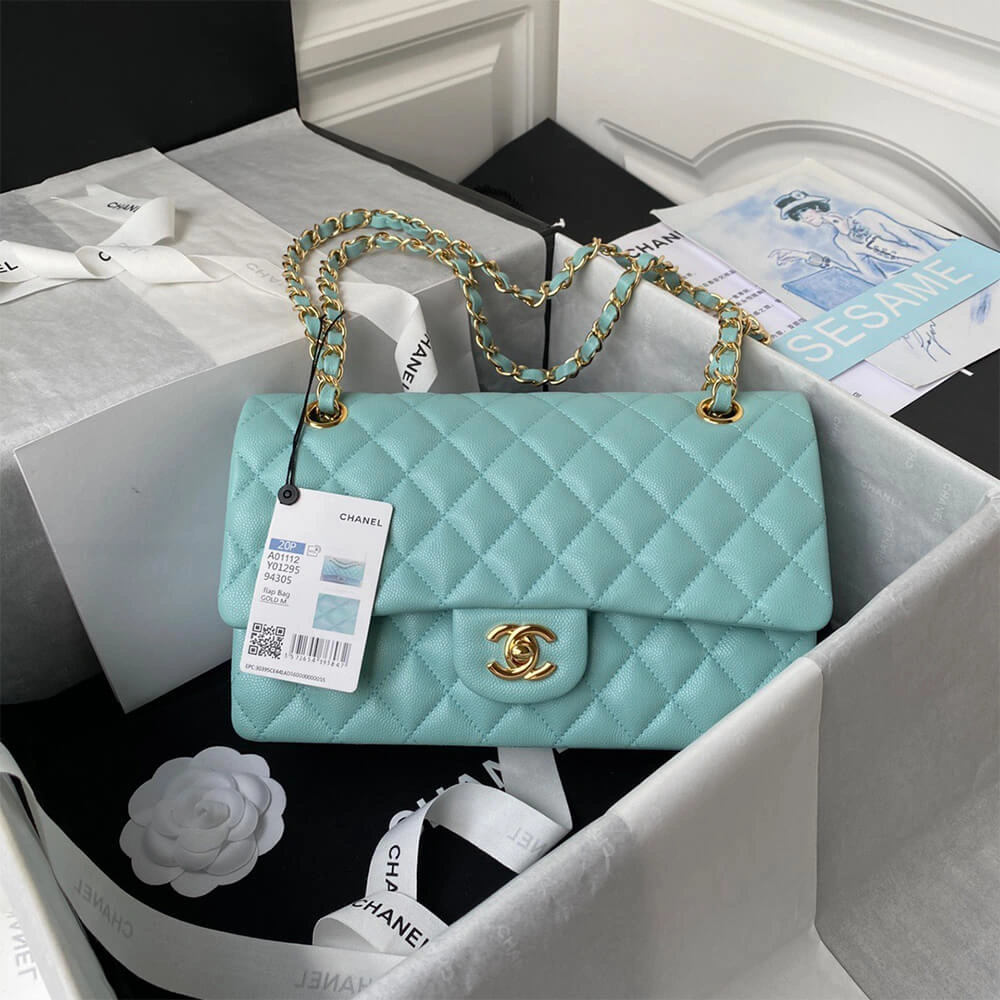 CHANEL CLASSIC FLAP HANDBAG(High-End Grade) Youthful 1556