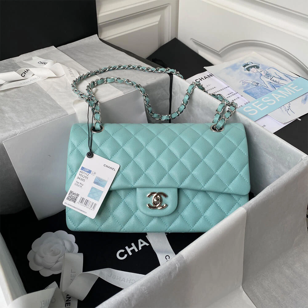 CHANEL CLASSIC FLAP HANDBAG(High-End Grade) SmoothTexture 1572
