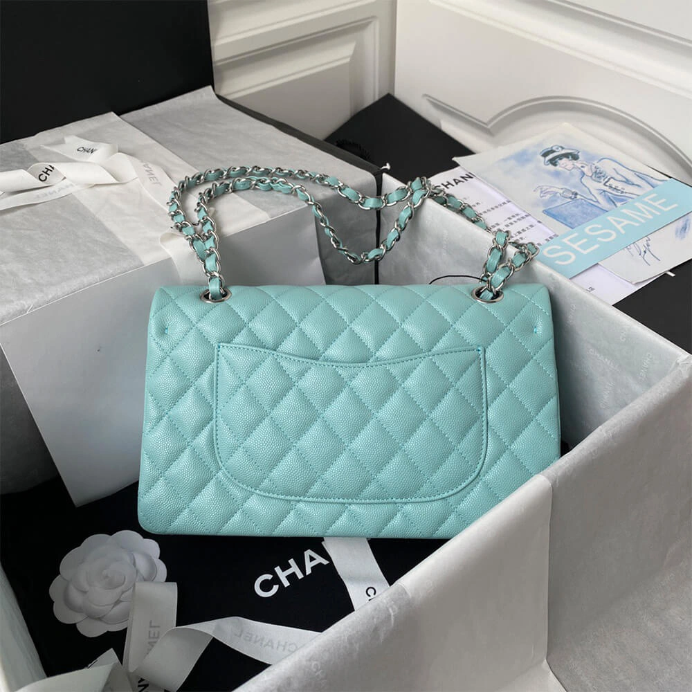 CHANEL CLASSIC FLAP HANDBAG(High-End Grade) SmoothTexture 1572