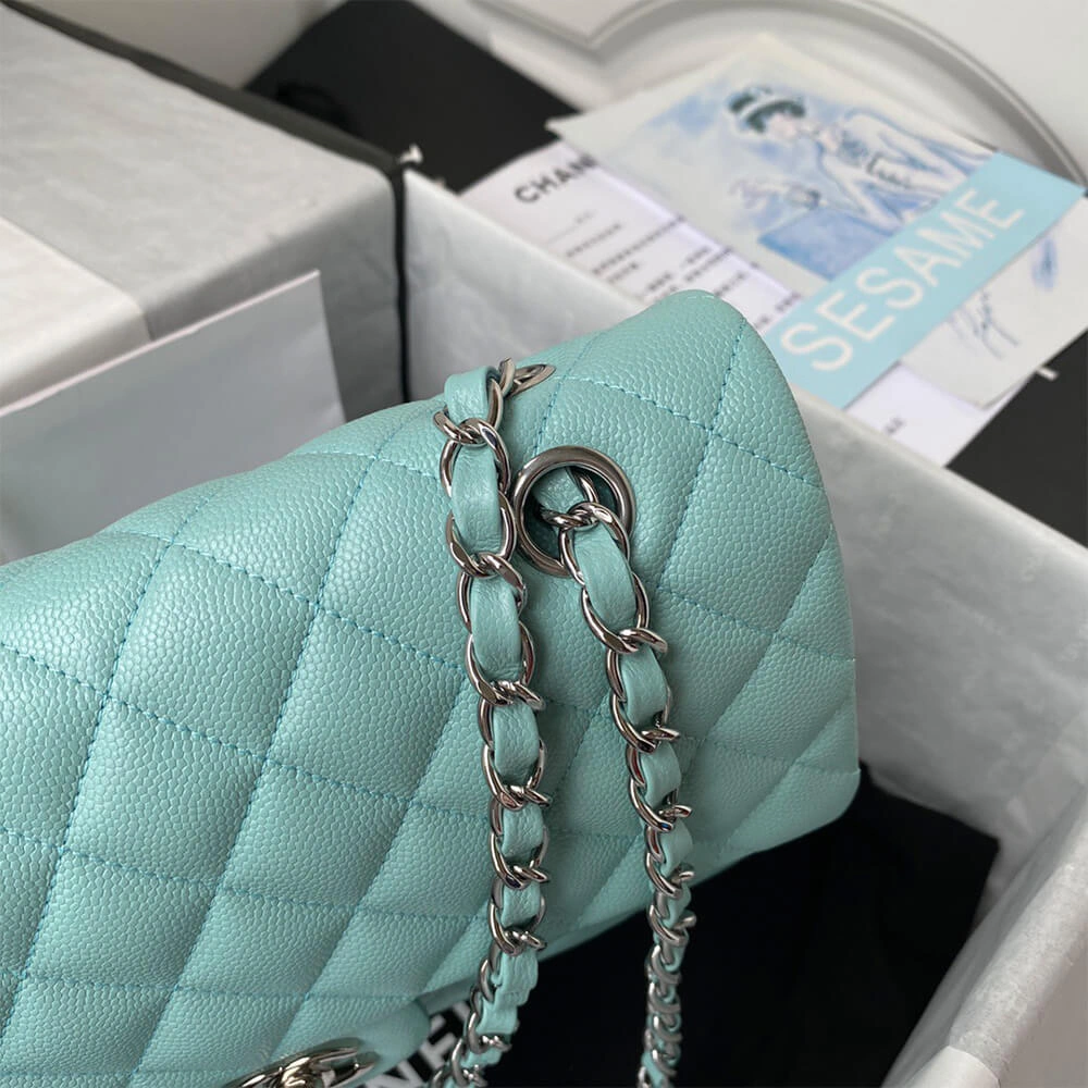 CHANEL CLASSIC FLAP HANDBAG(High-End Grade) SmoothTexture 1572