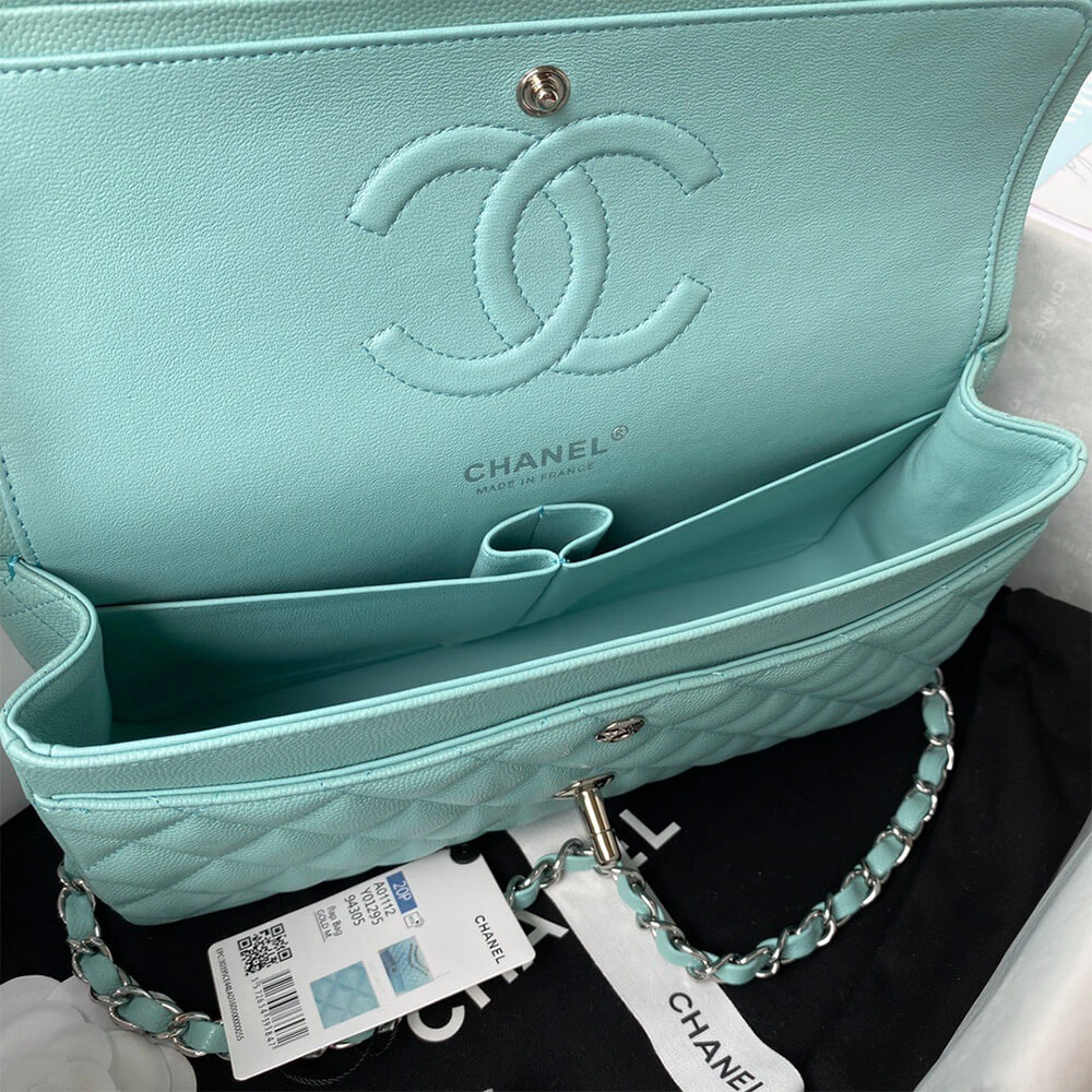 CHANEL CLASSIC FLAP HANDBAG(High-End Grade) SmoothTexture 1572