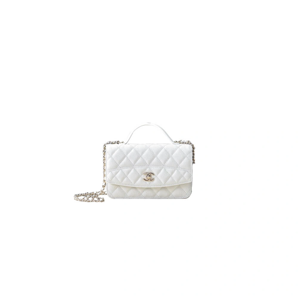 CHANEL Chain Clutch Trendy 1476