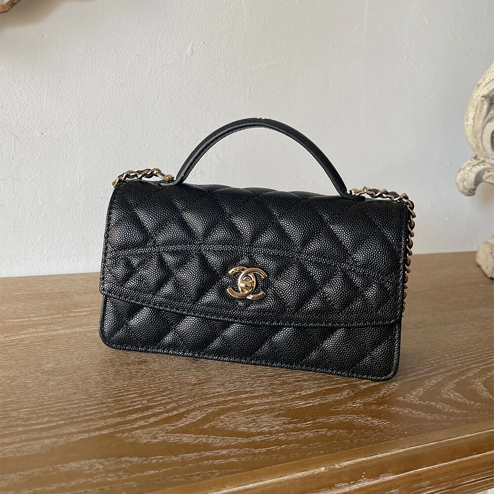 CHANEL Chain Clutch Soft 1473