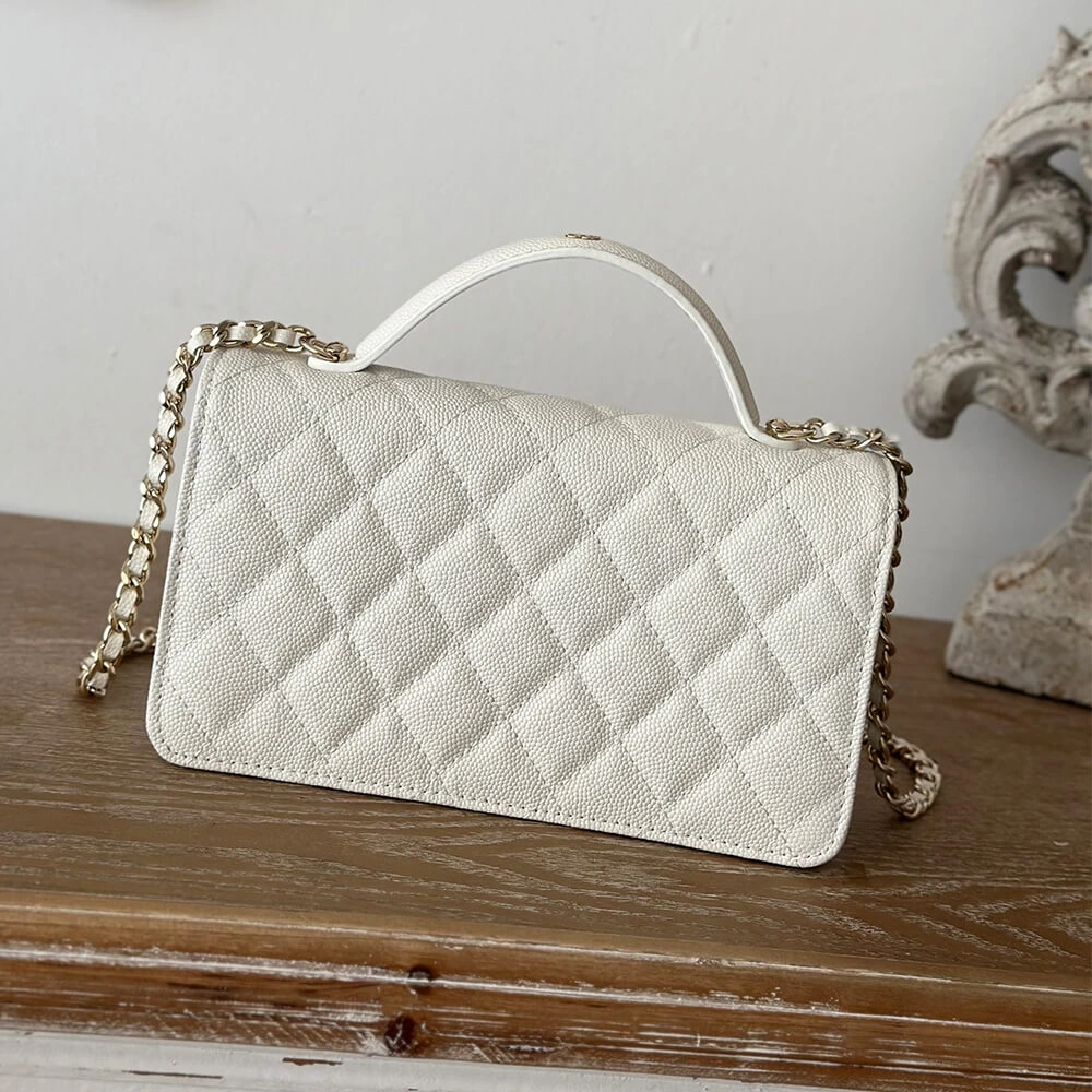CHANEL Chain Clutch Trendy 1476