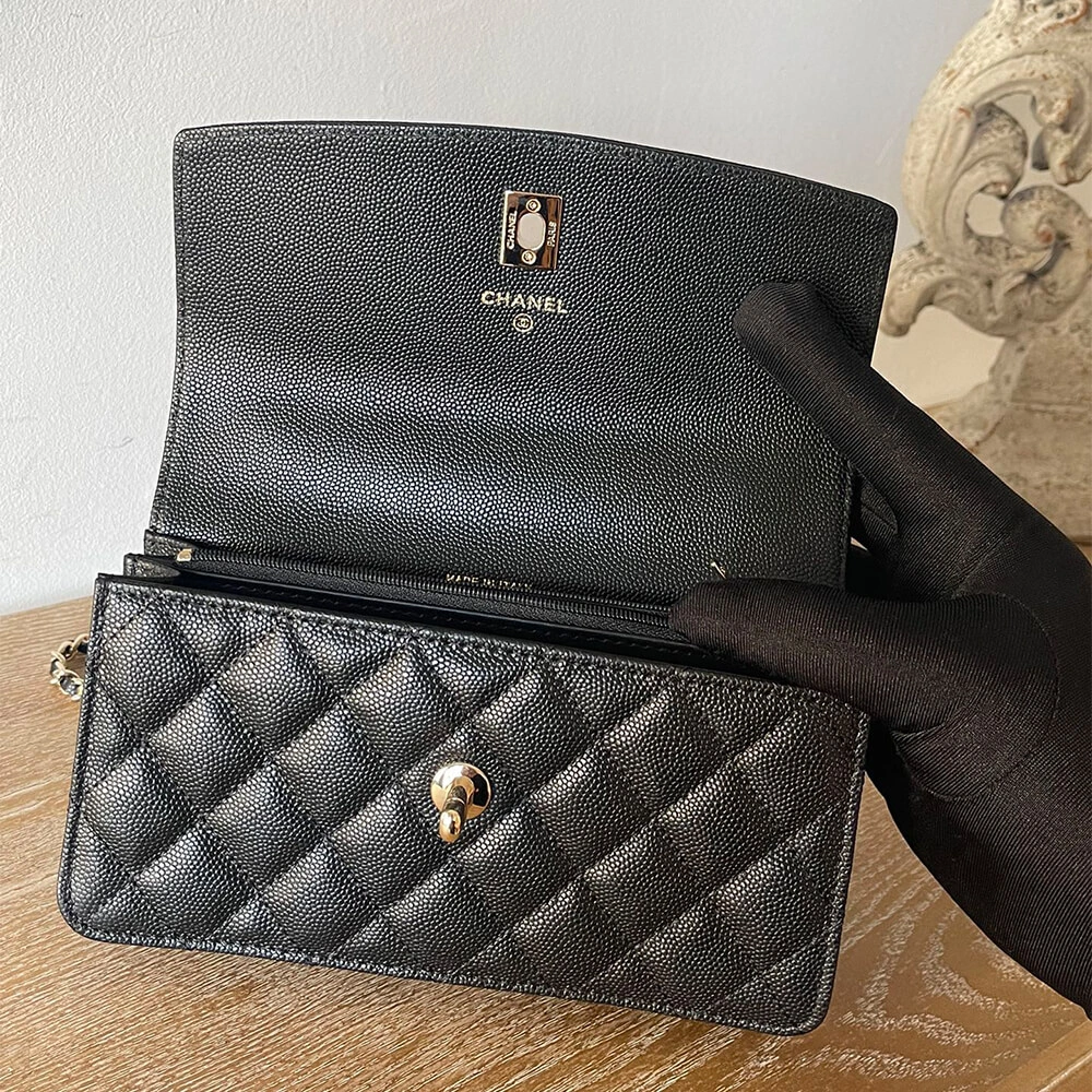 CHANEL Chain Clutch Soft 1473