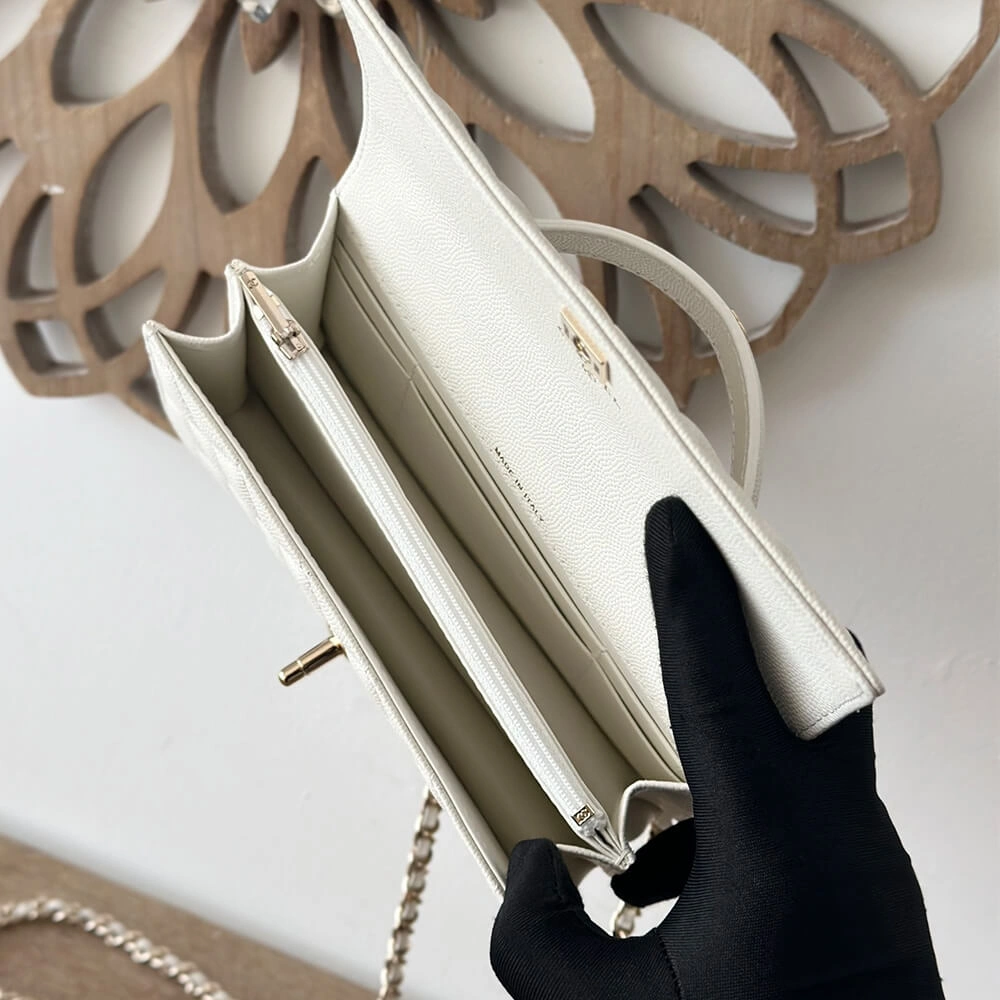 CHANEL Chain Clutch Trendy 1476