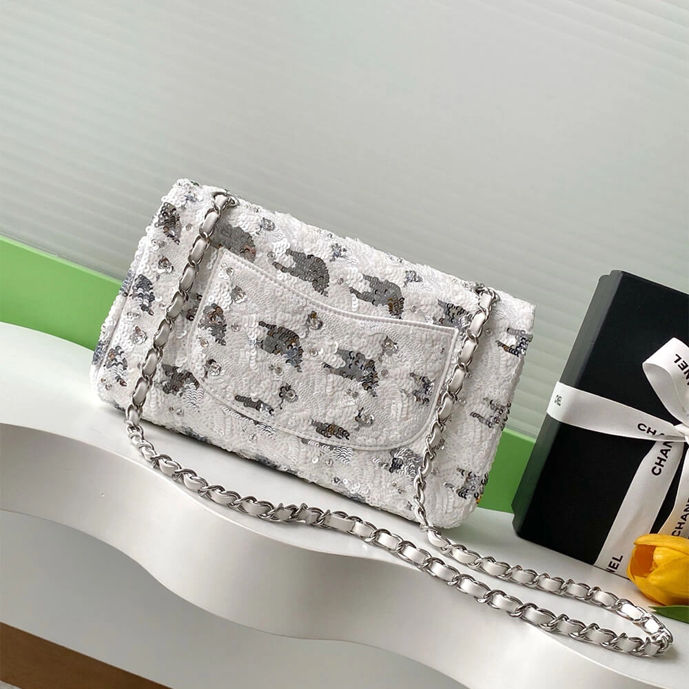 Colorful CHANEL  11.12 Handbag(HIGH-END GRADE) 1298