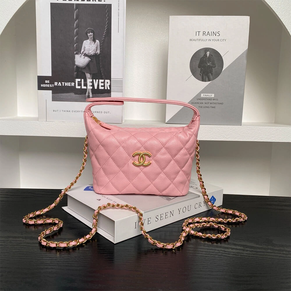 GoodFit CHANEL  Hobo with Chain(High-end Grade) 1404