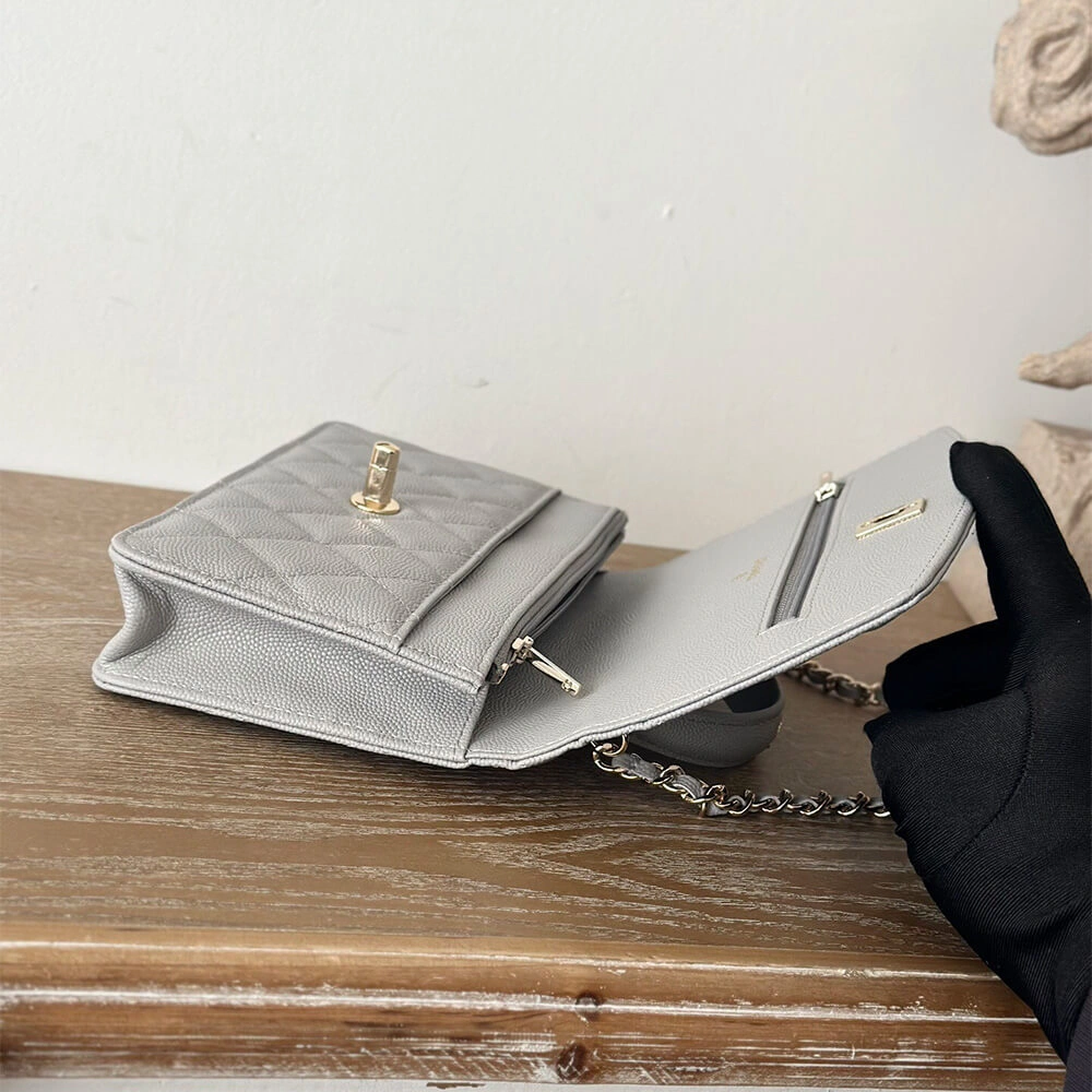 CHANEL Clutch With Chain(high-end grade) WaterResistant 1543
