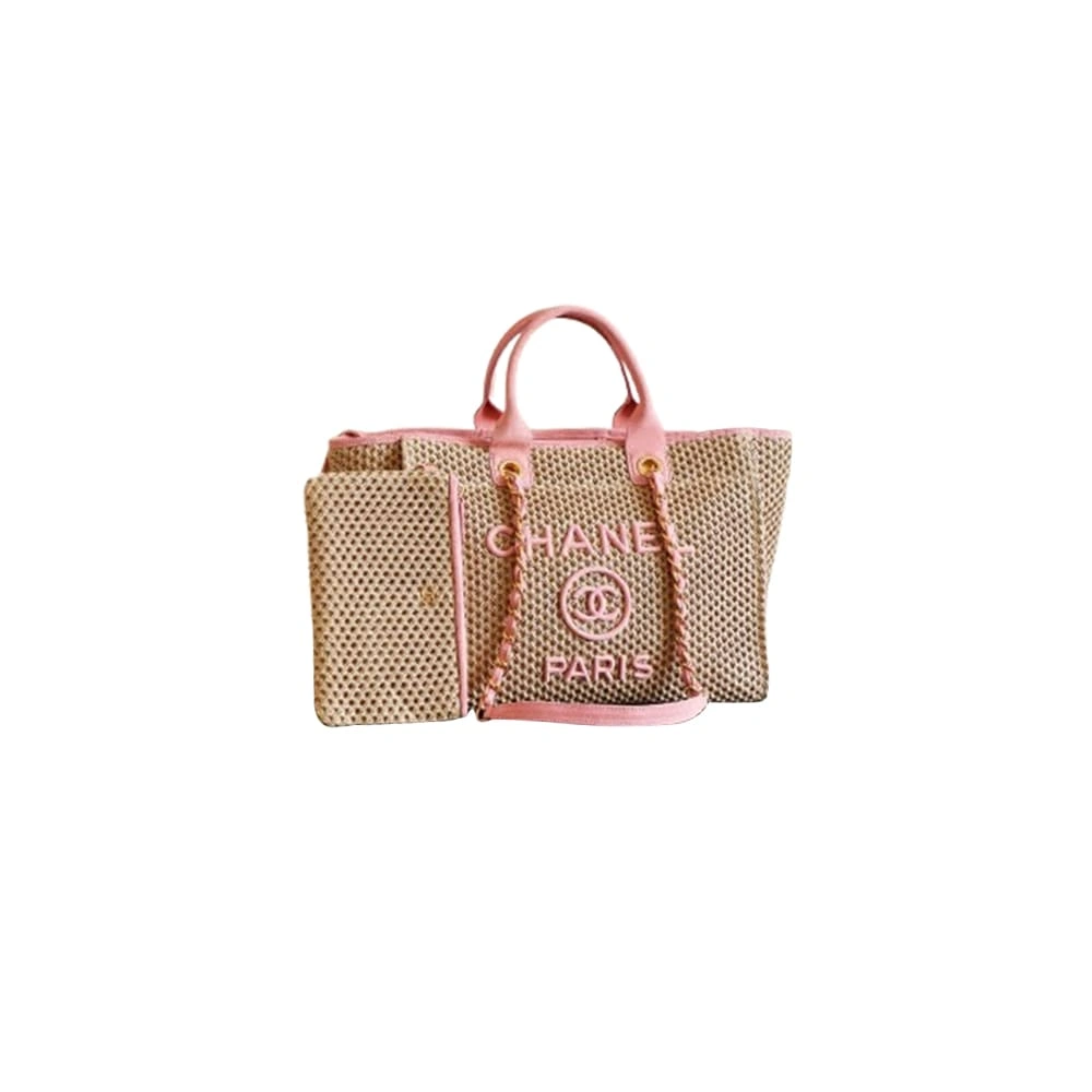 SunProtective CHANEL Deauville Large Tote(HIGH-END GRADE) 1359