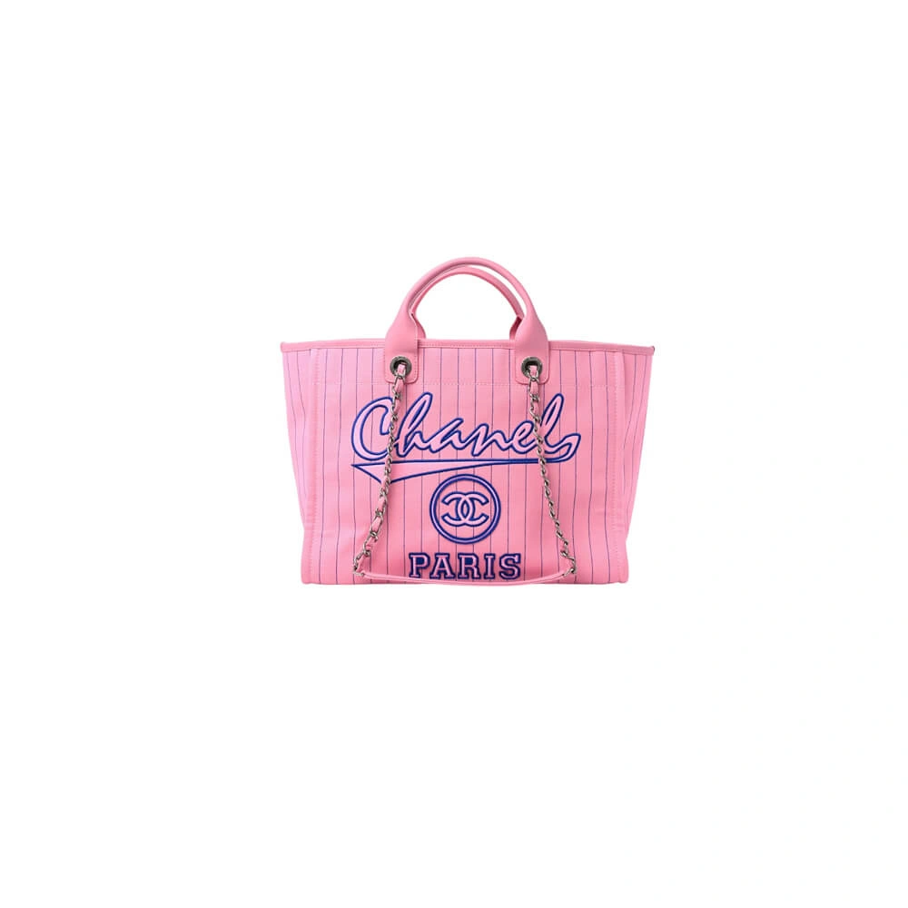 Casual CHANEL Deauville Large Tote(HIGH-END GRADE) 1295