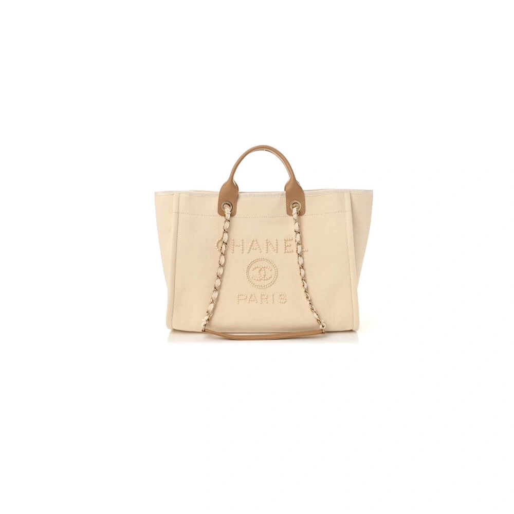 CHANEL Deauville Large Tote(HIGH-END GRADE) Popular 1342