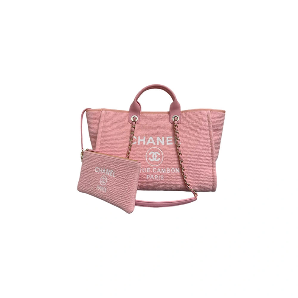 Sleek CHANEL Deauville Large Tote(HIGH-END GRADE) 1307