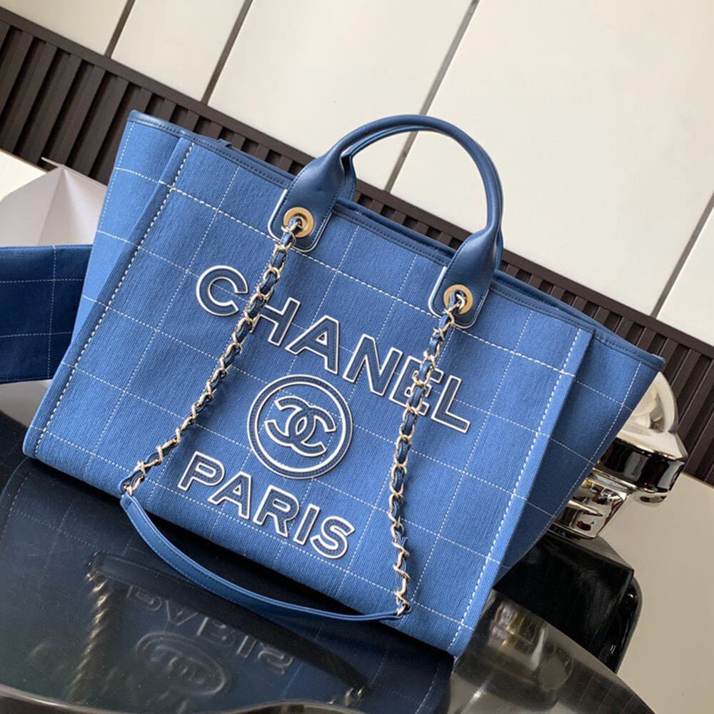 Breathable CHANEL Deauville Large Tote(HIGH-END GRADE) 1339