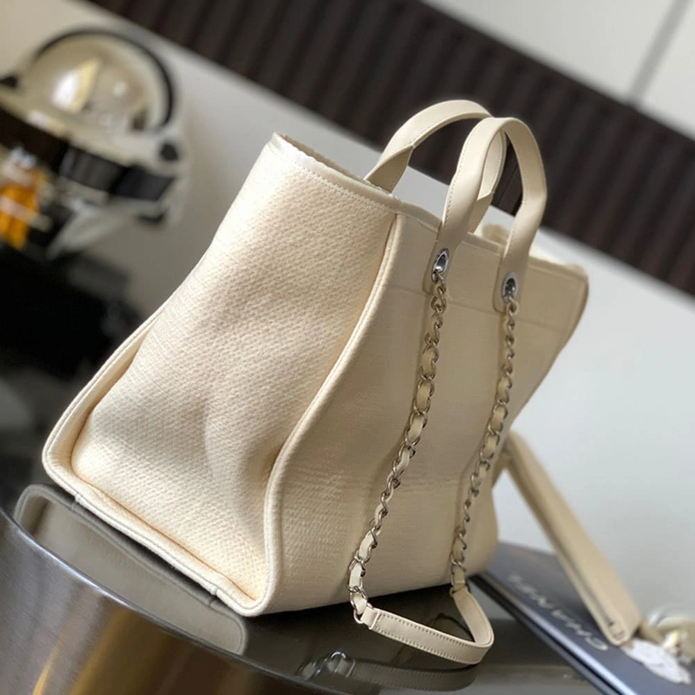 CHANEL Deauville Large Tote(HIGH-END GRADE) EyeCatching 1293