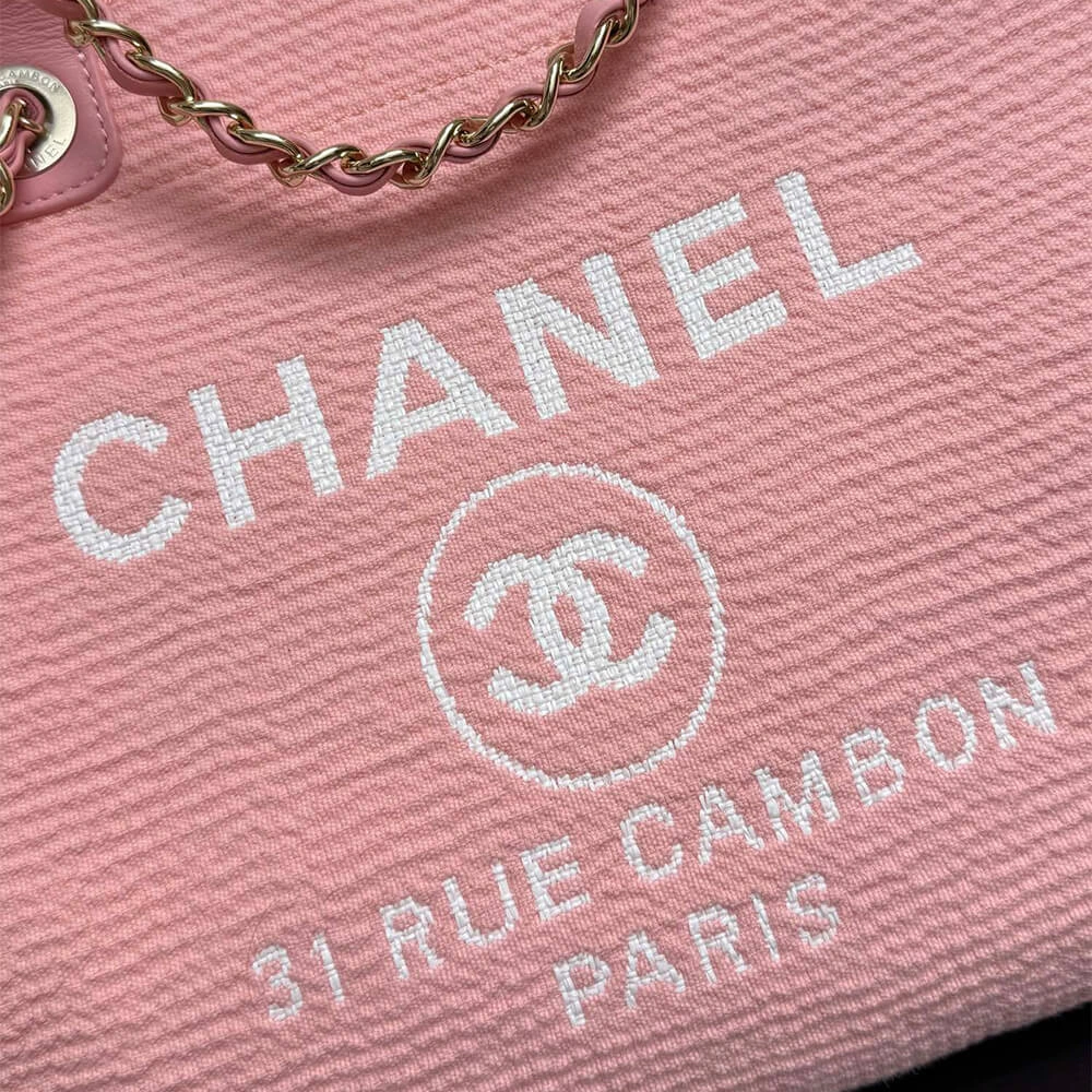 Sleek CHANEL Deauville Large Tote(HIGH-END GRADE) 1307