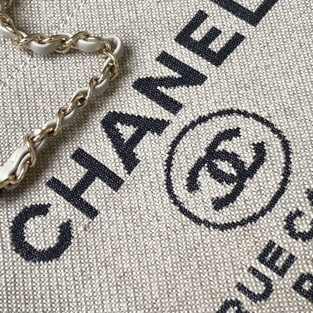 Snug CHANEL Deauville Large Tote(HIGH-END GRADE) 1346