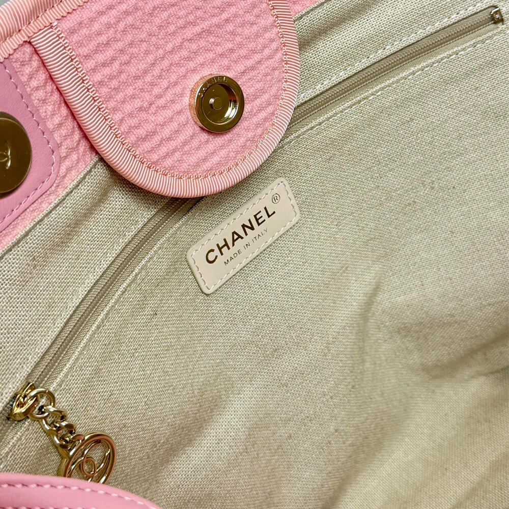 Sleek CHANEL Deauville Large Tote(HIGH-END GRADE) 1307