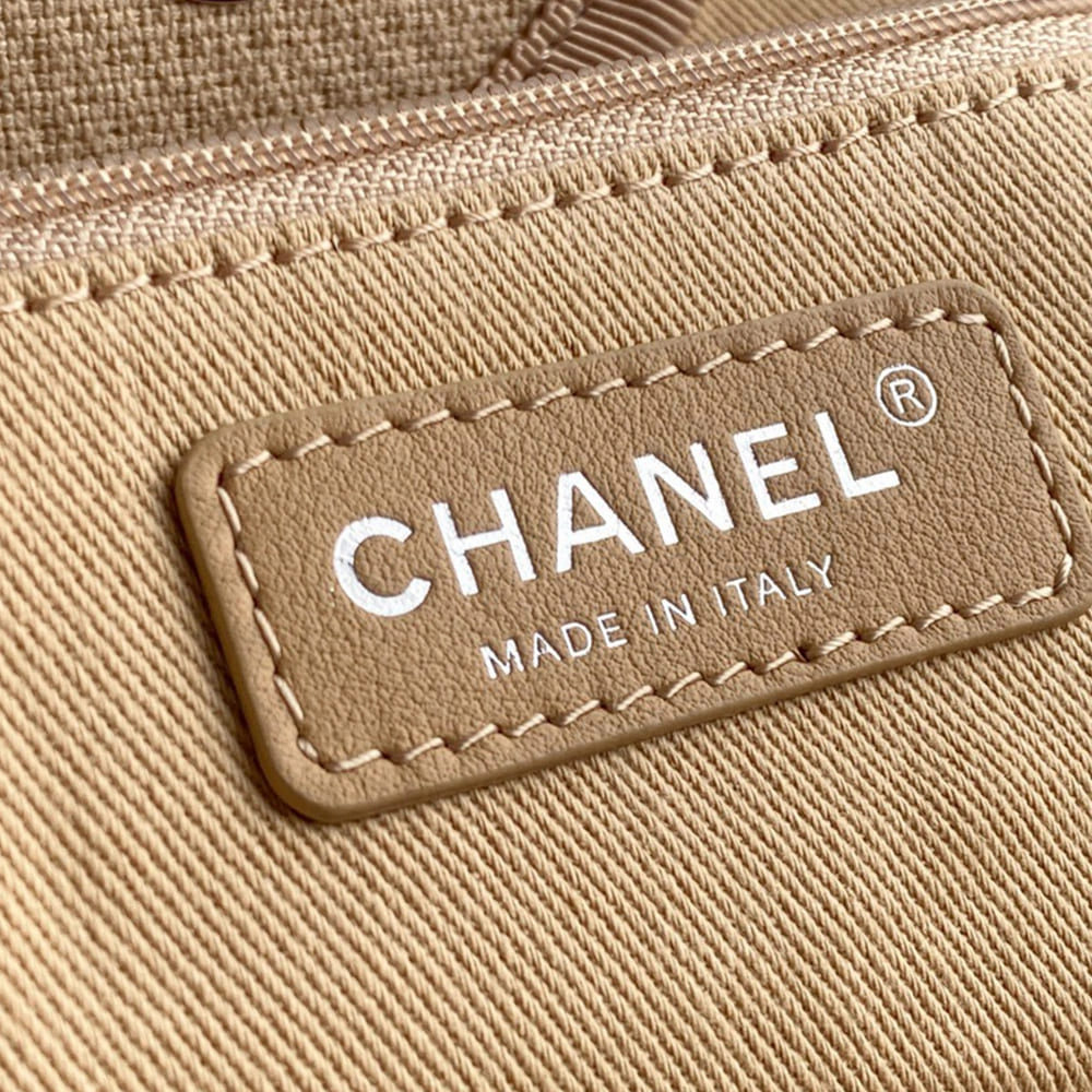 Neat CHANEL Deauville Large Tote(HIGH-END GRADE) 1321