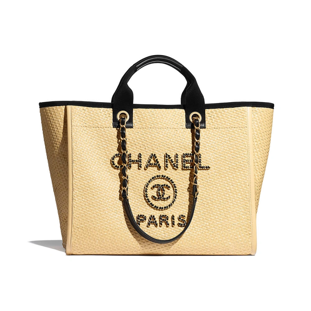 Minimalist CHANEL Deauville Large Tote 1660
