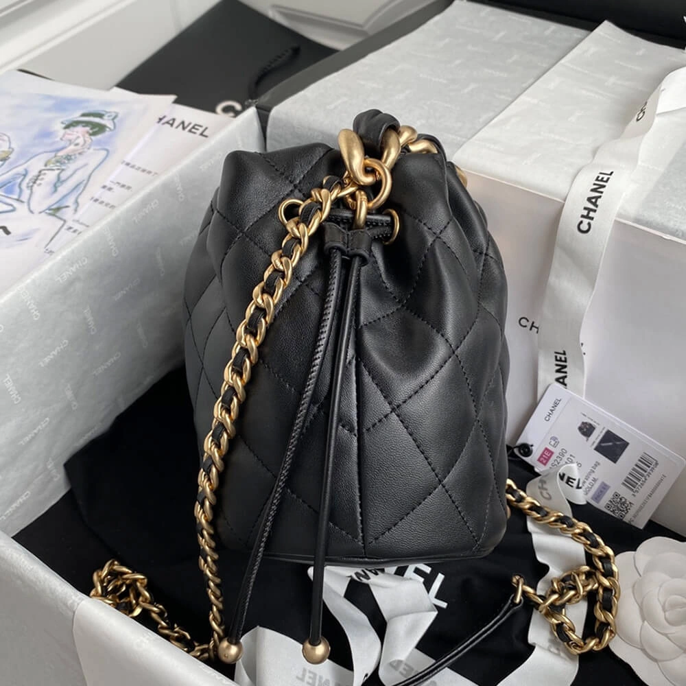 CHANEL Drawstring Bag Efficient 1684