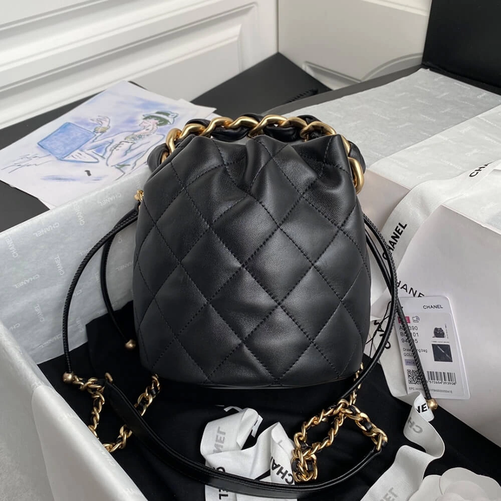 CHANEL Drawstring Bag Efficient 1684