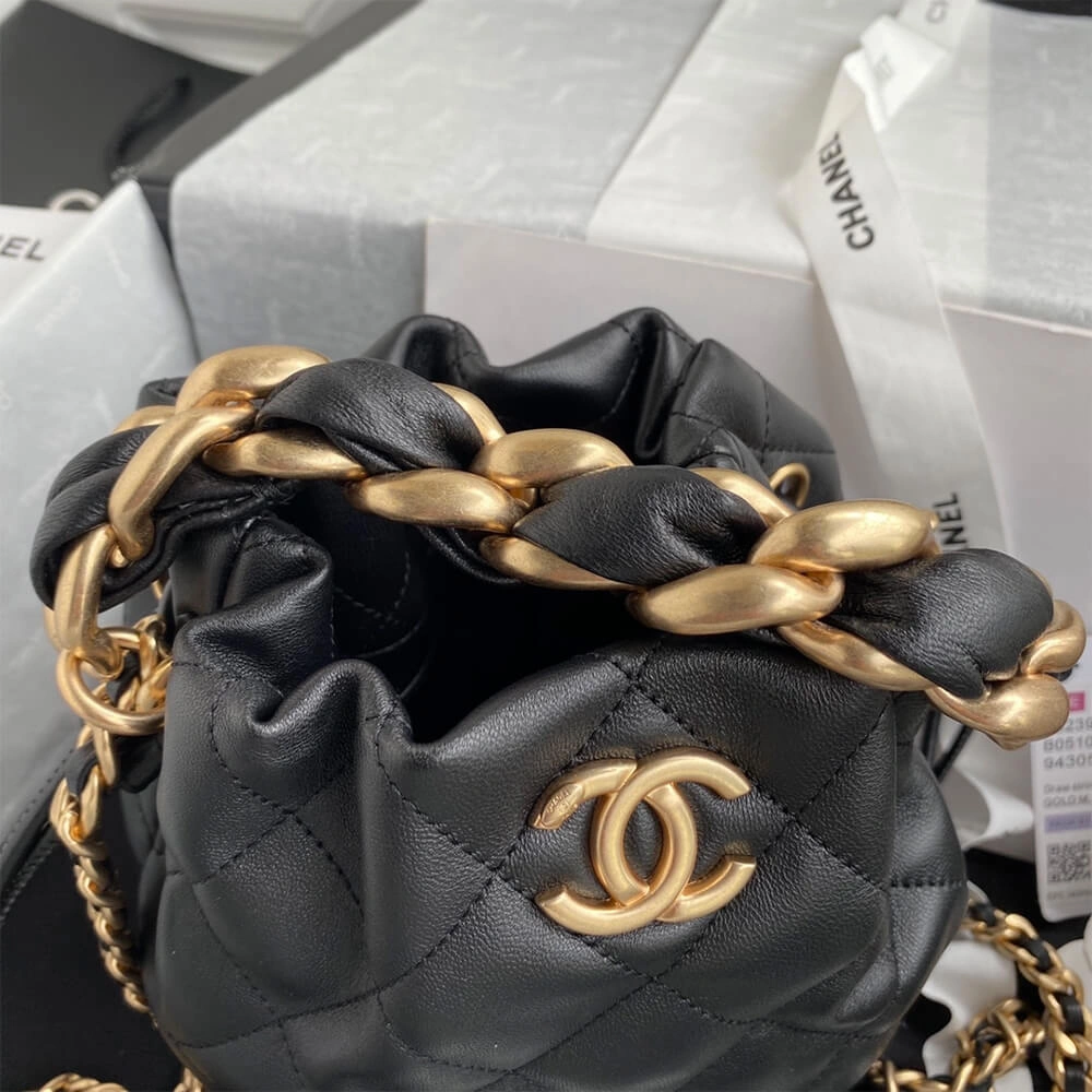 CHANEL Drawstring Bag Efficient 1684