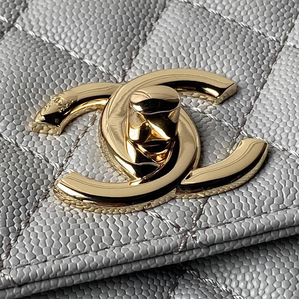 ModernLook CHANEL Large Flap Bag With Top Handle(high-end grade) 1512
