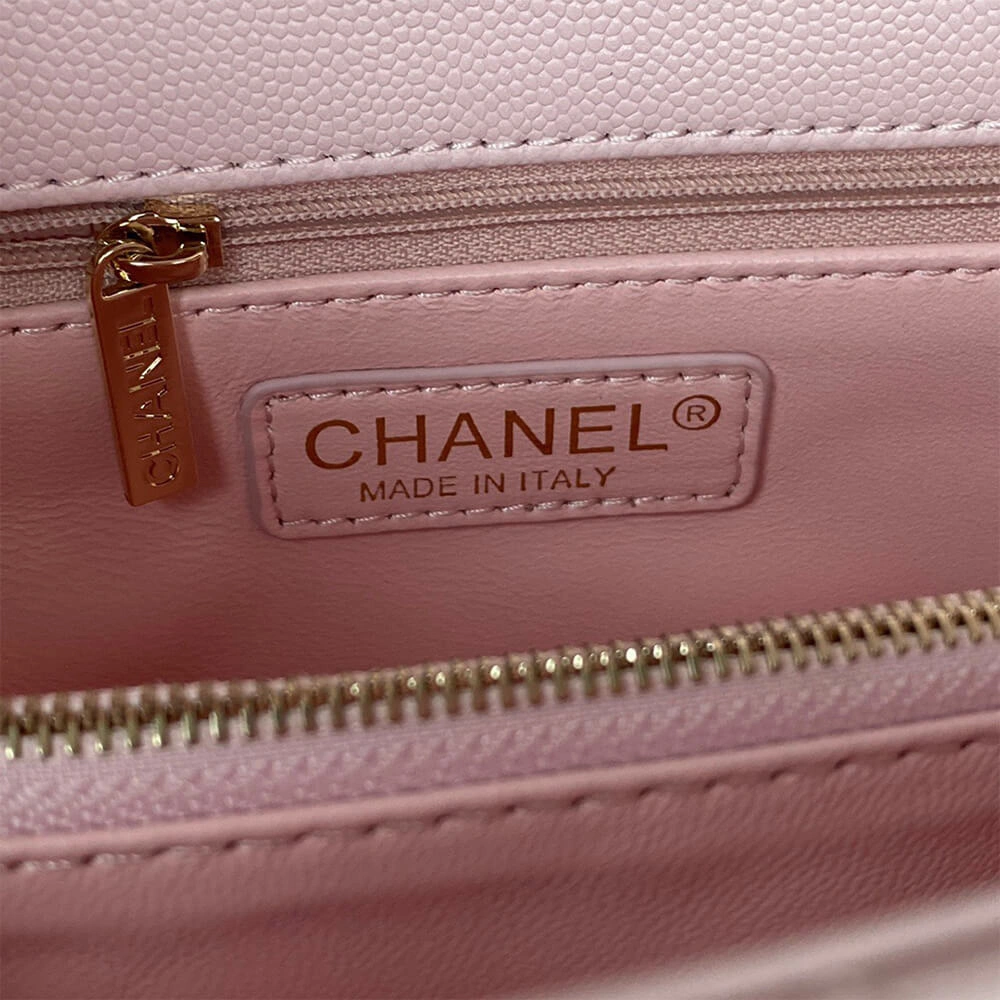 CHANEL Large Flap Bag With Top Handle(high-end grade) OnTrend 1527
