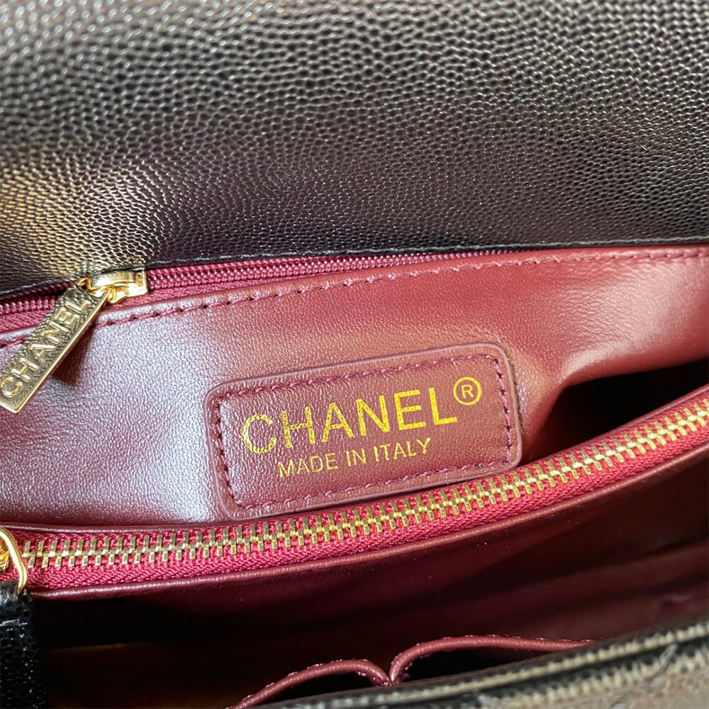 Chic CHANEL Large Flap Bag With Top Handle(high-end grade) 1514
