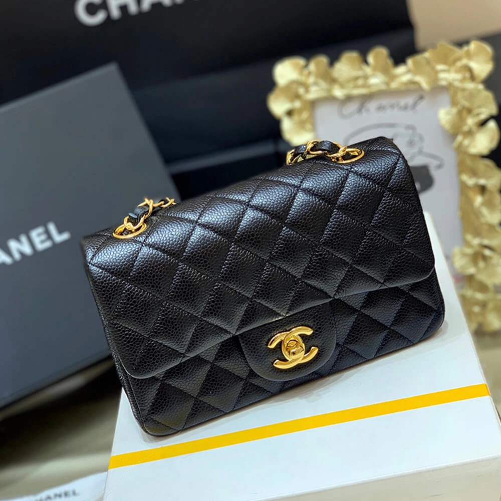 Resilient CHANEL MINI FLAP BAG 1653