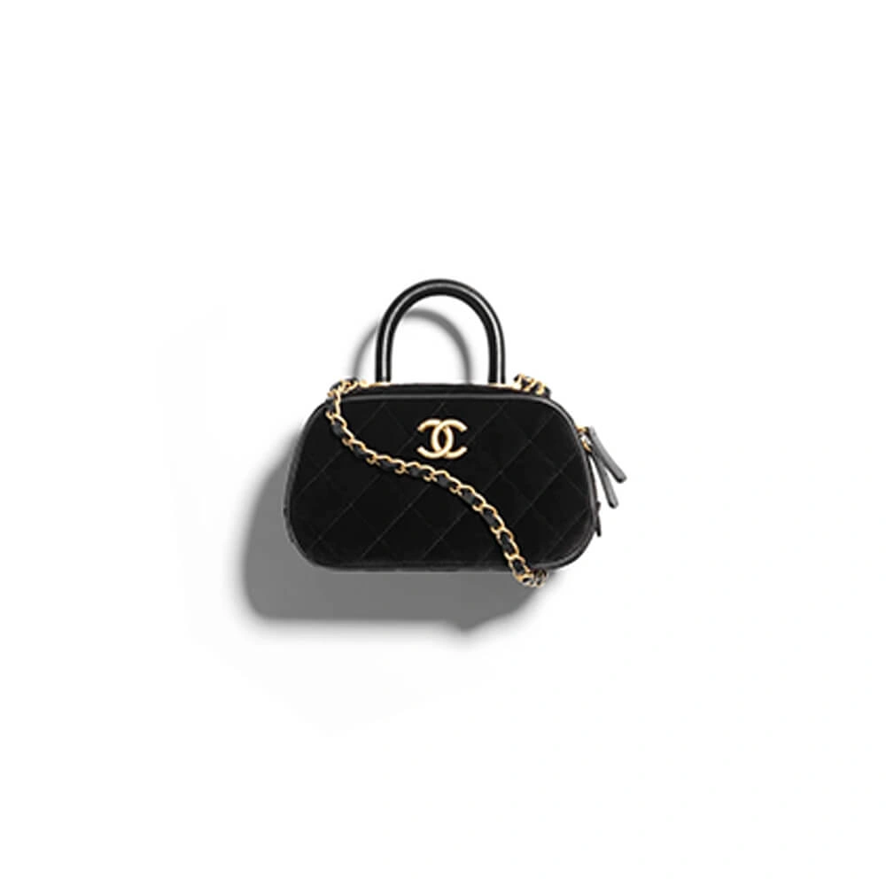 CHANEL Mini Bowling Bag(HIGH-END GRADE) ZipUp 1297